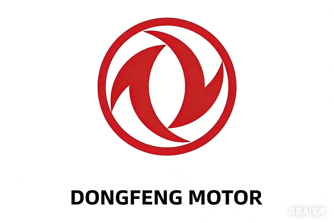 Dongfeng Motor logo, major commercial vehicle partner.